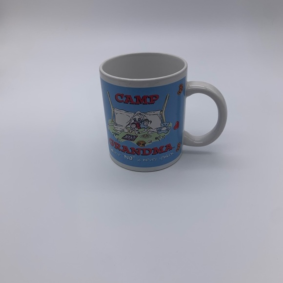 Vintage Camp Grandma Ceramic 12 Oz Coffee Mug By Houston Harvest - Picture 1 of 8